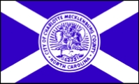 [flag of Charlotte, North Carolina]