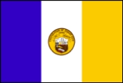 [flag of Jersey City, New Jersey]