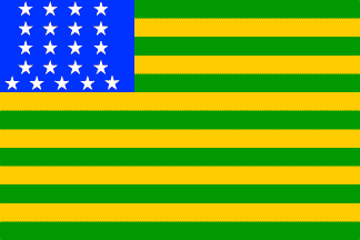 [First Flag of the Republic of Brazil]