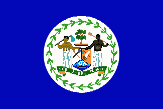 [Pre-independence flag of Belize]