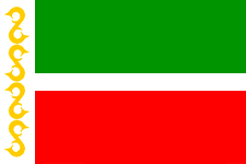 [Chechen Republic Flag  May-Oct 2004]