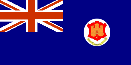 [Gibraltar colonial flag 1875-1921]