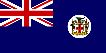 [Jamaica colonial flag July - August 1962]