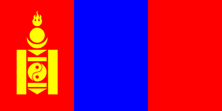 [Flag of Mongolia]