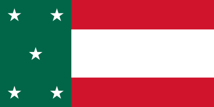 [Yucat&aacute;n Republic, later unofficial state flag]