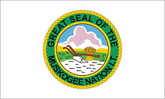 [Muskogee (Creek) Nation of Oklahoma  flag]