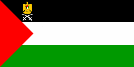 [Palestinian State flag]