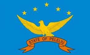 [Peleliu State flag, Palau]