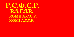 [Komi ASSR flag of 1937]
