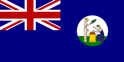 Colonial flag of Saint Vincent and the Grenadines, 1877