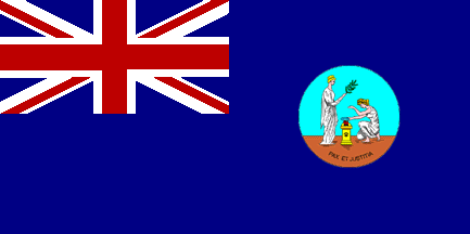 Colonial flag of Saint Vincent and the Grenadines, 1912
