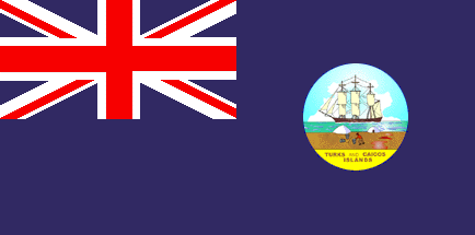 [Turks and Caicos flag, 1889-1968]
