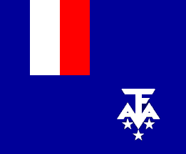 [Flag of the Senior Administrator of TAAF 1956 - 2007]