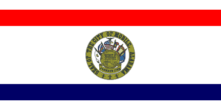 [Mobile, Alabama Flag]