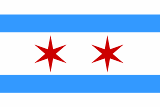 [flag of Chicago, Illinois - 1917]