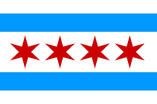 [flag of Chicago, Illinois - 1933]