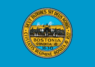 [Flag of Boston, Massachusetts]