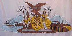 [Flag of Long Island City, New York]