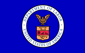 [Department of Labor
                        flag 1915-1960]