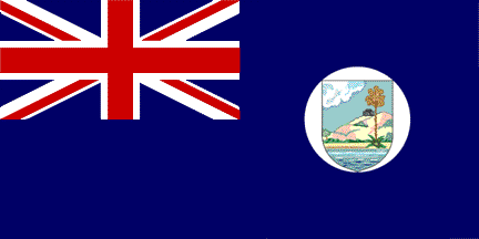 [Antigua flag
                          1956-1958]