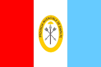[Flag of Santa Fe, 1822-1852
                            (Argentina)]