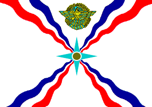 [Assyrian flag]