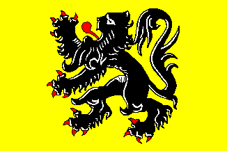 [Flag of Flanders and Flemish Community
                      (Belgium)]