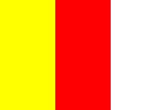 [Former official flag of
                      Province of Antwerp (1928-1997)(Belgium)]