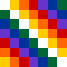 [Wiphala flag,
                                National Symbol from 2009 (Bolivia)]