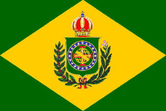 [Second flag
                            of Brazilian Empire 1822-1889]