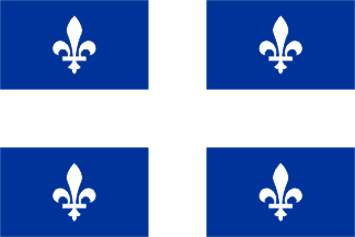 [flag of
                                  Quebec (Canada)]