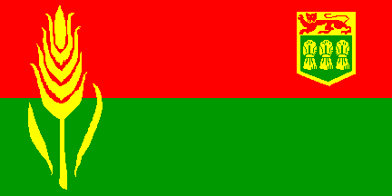 [Saskatchewan 60th Anniversary Flag
                            1965-1967 (Canada)]