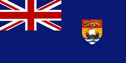 [Unofficial New
                          Brunswick (Canada] Blue Ensign c.1950-1965]