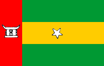 [flag of Sanwi kingdom
                (Cote d'Ivoire)]