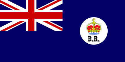 [Cook Islands
                            flag of British Resident 1895-1901]