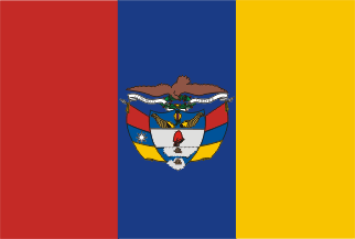 [Republic of
                            Colombia (1834-1861) state flag]