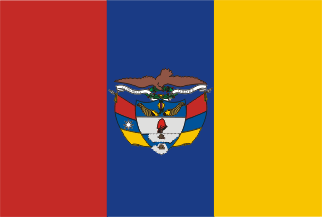 [Republic of
                            Colombia (1834-1861) state flag]