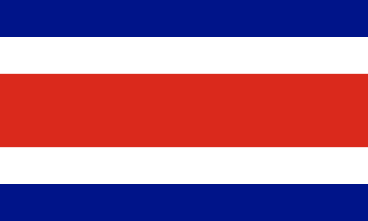 [Civil Flag
                                    of Costa Rica]