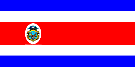[Costa Rica State Flag
                                    1906-1964]
