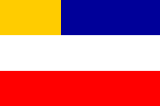 [Schleswig-Holstein
                      provisional merchant flag 1865-66 (Germany)]