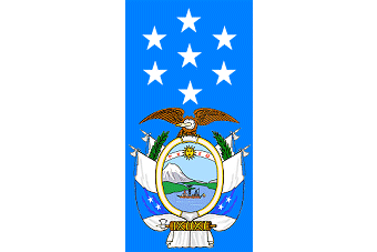 [Ecuador 1845-1860 State Flag]