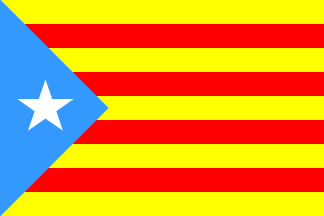 [Catalan state
                          flag (Estelada) 1931-1939 (Catalonia, Spain)]