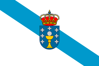 [Galicia state
                          flag (Spain)]