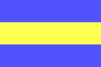 [Triband
                          unofficial flag of the Aland Islands 1922-1954
                          (Finland)]