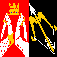 [Flag of
                        It�-Suomi/�stra Finland province 1997-2009
                        (Finland)]