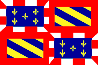 [Region Bourgogne
                          modern flag to 2015 (France)]