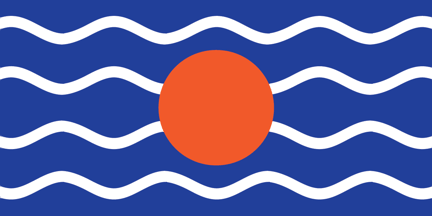 [West Indies
                        Federation Variant flag (Colours according to
                        the West Indies Federal Archives Centre)]