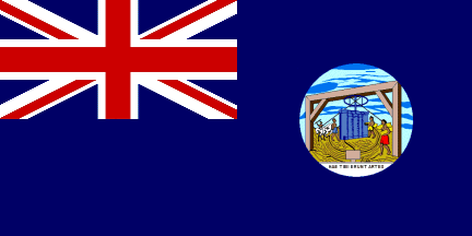 [Grenada colonial flag in
                                    1875-1903]