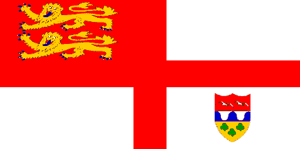 [Flag of the
                          Tenant of Brechou Island,
                          1967-1987(Guernsey)]