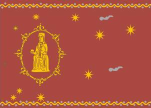 [Parga (Greece) flag
                        to 1819 (reconstruction by Jaume Olle)]